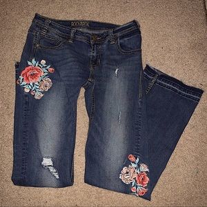 Rock and Roll Denim Riding jeans